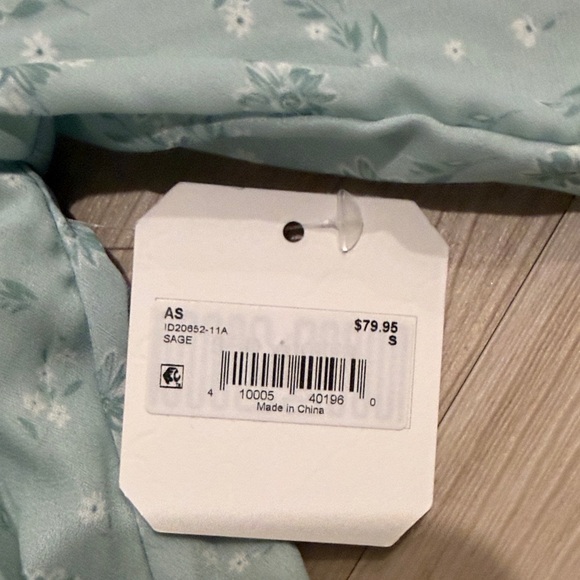 Altar'd State Sage Green Dress - Picture 3 of 4